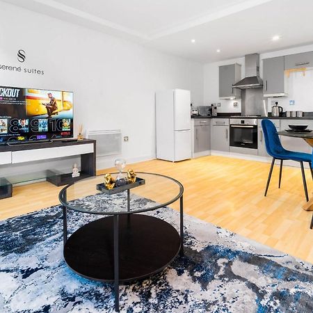 Beautiful Birmingham Central Spacious Apartment-Free Parking, Wifi, Contractors, Hs2, Bullring, Birmingham City Fc Luaran gambar